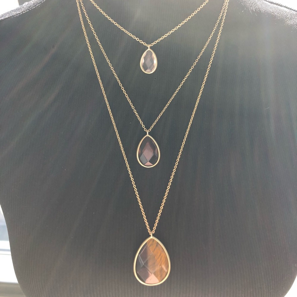 Minaret Three-Row Convertible Necklace